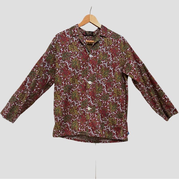 Vintage (unisex?) SEARS 100% cotton permaprest long sleeved shirt, size M, 38/40 - Picture 2 of 9